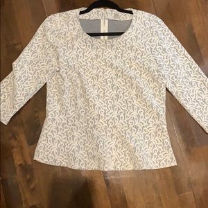 Jcrew peplum top